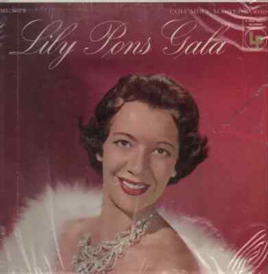 LP Lily Pons, Pietro Cimara, Andre Kostelanetz Lily Pons Gala Columbia Master