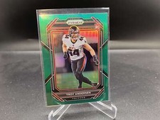 Troy Andersen 2022 Prizm Green #394 Montana St Falcons RC Rookie