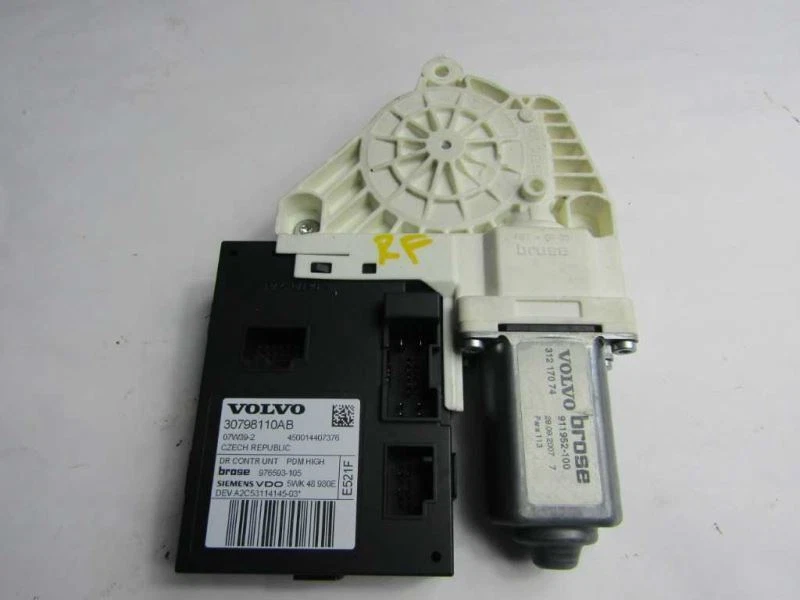 Volvo C70 2008 convertible pasajero derecho puerta delantera ventana motor eléctrico módulo Foto 4 de 4