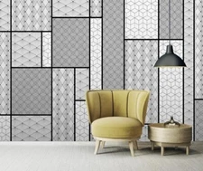 3D Grey Graphics G14005 Wallpaper Wall Murals Removable Self-adhesive Honey