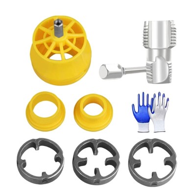 PVC Thread Maker Tool for Electric Drill PVC Pipe Threader Water Pipe Thread