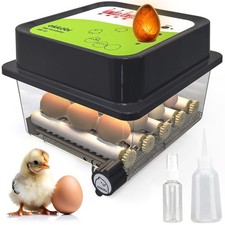 Incubators for Hatching Eggs - 12 Eggs - Ideal All Ages  Egg Incubator with ...