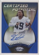 2018 Certified Potential Signatures Mirror Blue 14/50 Shaquem Griffin Auto 9r9