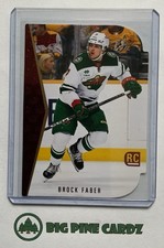 2023-24 Upper Deck Hockey Series 2 Die-Cut Rookie RC BROCK FABER RDT-12 - RED 