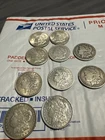 Lot of 10 Mixed Date 90% Silver Morgan Dollars - U.S. Mint Coins
