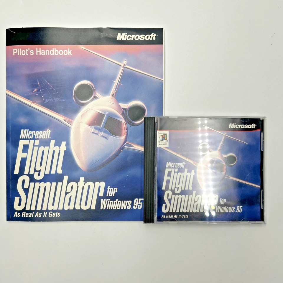 Microsoft Flight Simulator For Windows 95 Rated Kids To Adults CD-ROM - Image 3 of 3