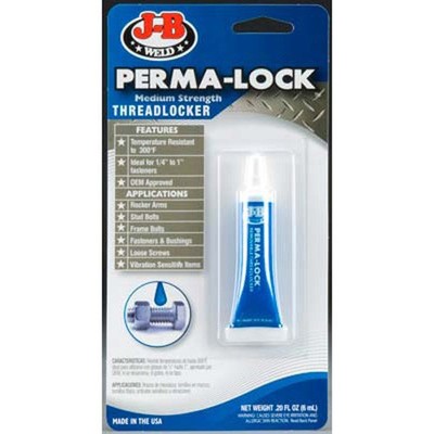 J-B Weld 24206 Perma-Lock Blue Threadlocker - 6 ml