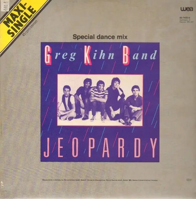 Greg Kihn Band Jeopardy Vinyl Single 12inch NEAR MINT WEA
