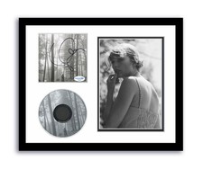 Taylor Swift Autographed Signed 11x14 Custom Framed CD Photo Folklore ACOA