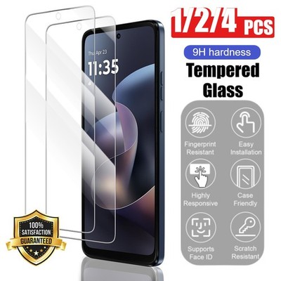 4-Pack For Motorola Moto G 5G 2026/2025/Play 2026Tempered Glass Screen Protector