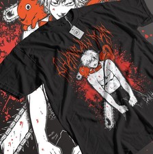 Chainsaw Man T-shirt Nayuta Denji Makima Manga Denji Anime Gift Shirt All Size