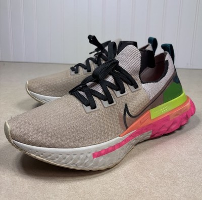Nike React Infinity Run FK PRM Violet Ash Women's 10 Athletic Shoes CU0430-500