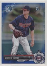 2017 Bowman Draft Chrome Blue Refractor 3/150 Charlie Barnes #BDC-76 0b5
