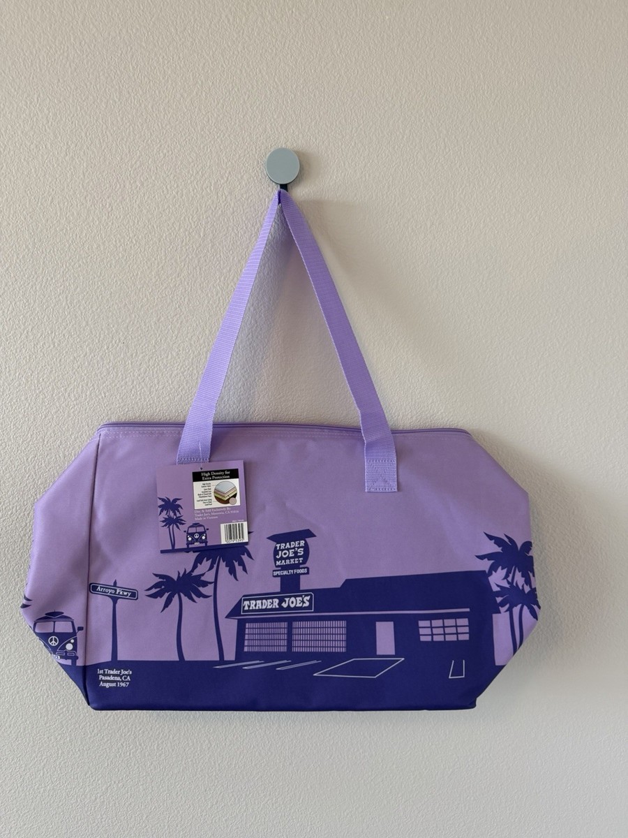 Trader Joe's NEW SPRING 2026 RELEASE PURPLE RAIN Large Insulated