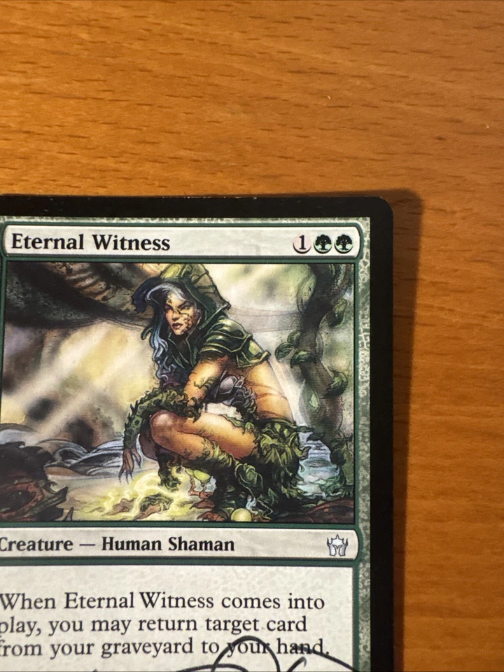 MTG Artist Proof Signed 41/50 ETERNAL WITNESS Terese Nielsen Mint Fifth Dawn - Image 3 of 4