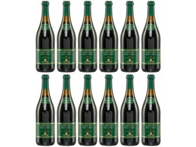 Lambrusco Gualtieri Rosso süß 12x 0,75l Dell Emilia | Roter Perlwein aus Italien