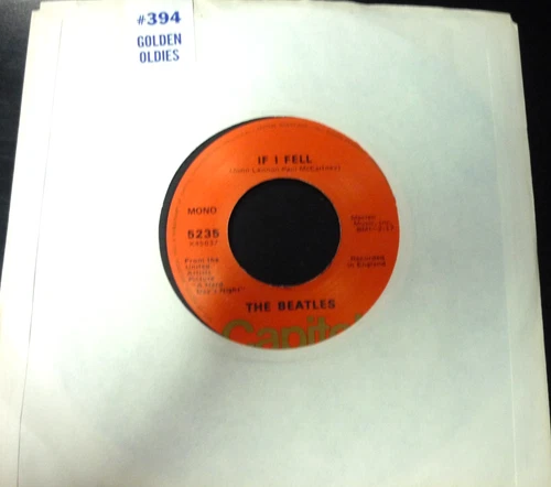 Beatles - If I fell / And I love her 45 Capitol new unopened rare