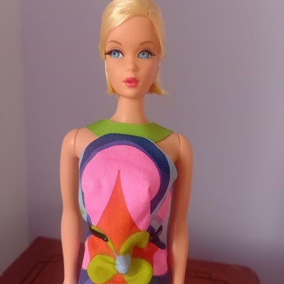 Mattel Barbie Reproduktion Hair Fair 50th Anniversary Puppe Repro