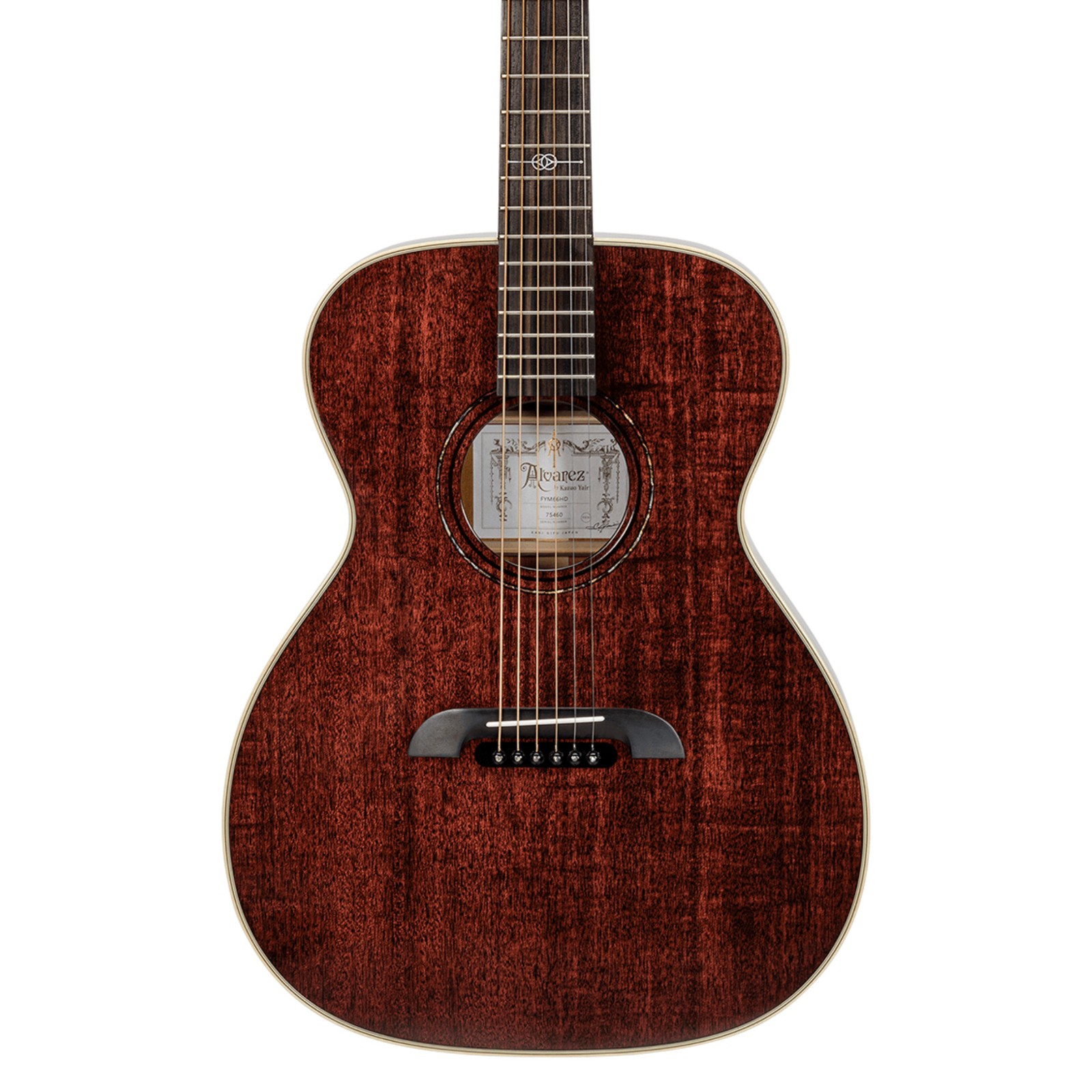 Alvarez Yairi Masterworks Honduran FYM66HD Folk AG Solid Mahogany Top 527990₽
