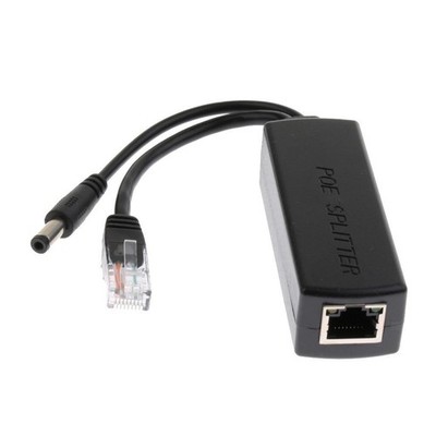 PoE-Splitter Power Over Ethernet 48V Bis 12V