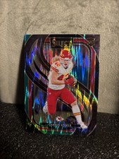 2024 Panini Select - Premier  Carson Steele #142 Black & Green Shock Prizm