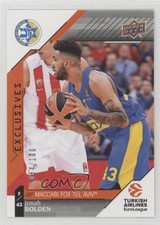 2017-18 Upper Deck Euroleague Exclusives 84/100 Jonah Bolden #99 2k5