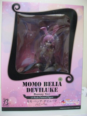 B-Style Momo Belia Deviluke Bunny Ver. 1/4 Figure To Love-Ru Darkness FREEing