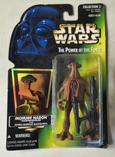 Star Wars Kenner Power of the Force POTF Green Card Hammerhead Momaw Nadon