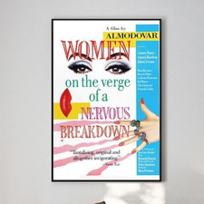 Women on the Verge of a Nervous Breakdown - Iconic Almodóvar Cinema Print  24x36
