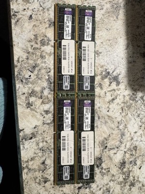 Kingston 64GB (4x16GB) DDR3 1333 Registered DIMM RAM KVR13R9D4/16