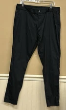 Birddogs Pants Mens 36x31 Black Performance Slacks Golf