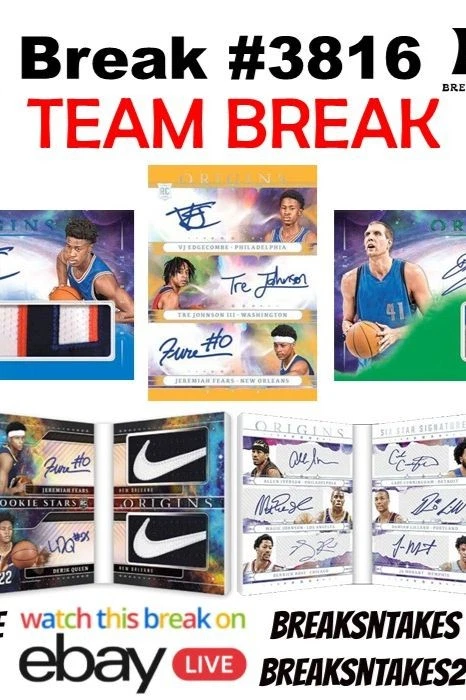Break #3816: 2025-26 Panini Origins Basketball Hobby CASE (12 BOX) PYT