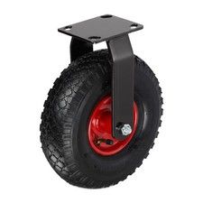 Rigid Heavy-Duty Castor Transport Wheel Pneumatic Tyre 3.00-4
