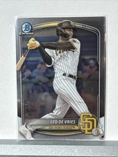 2025 Bowman Chrome Leo De Vries #BCP-59 - San Diego Padres