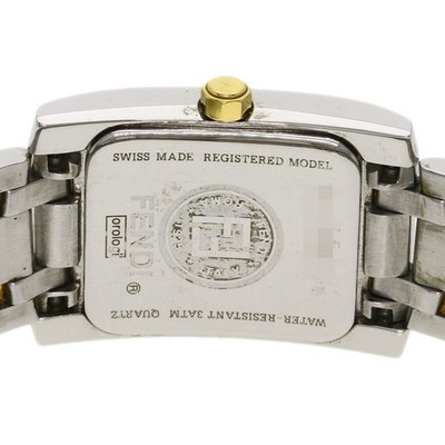 FENDI Square face Watches 7000L Stainless Steel/SSxGP Ladies | eBay