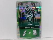 BREECE HALL 2025 Uno Elite CORE GREEN Foil #074 JETS COLOR MATCH
