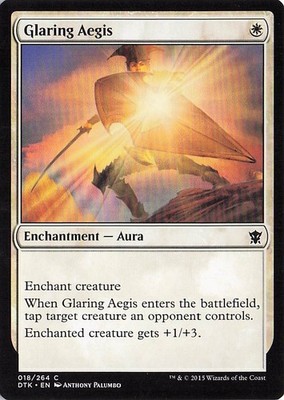 Glaring Aegis #18 Core Set 2020|NM|EN|MTG