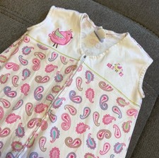 HALO SleepSack Baby Girl Lightweight Cotton LARGE 12  18M Paisley