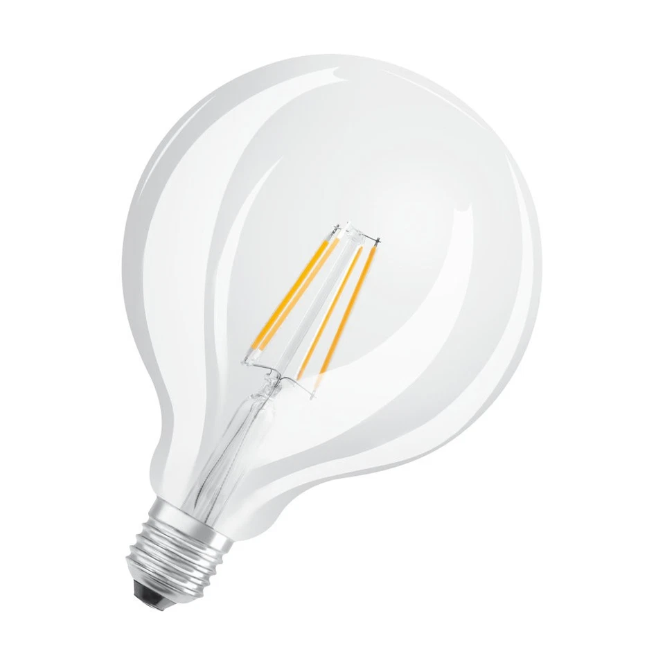 10 x Osram LED Parathom Filament G125 Globe 4W = 40W E27 klar 470lm warmweiß - Bild 3 von 4