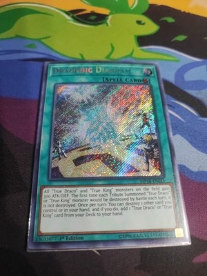 Yugioh Dragonic Diagram MP18-EN015 Secret Rare 1st Ed NM