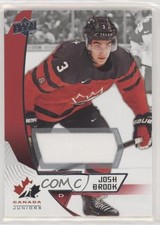 2019 Upper Deck Team Canada Juniors Jersey Josh Brook #32 x3l