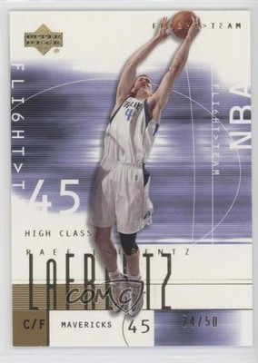 2001-02 Upper Deck Flight Team Gold 24/50 Raef LaFrentz #36 11pj