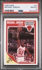 1989-90 Fleer Michael Jordan Card  #21 PSA 8 NM-MT Chicago Bulls