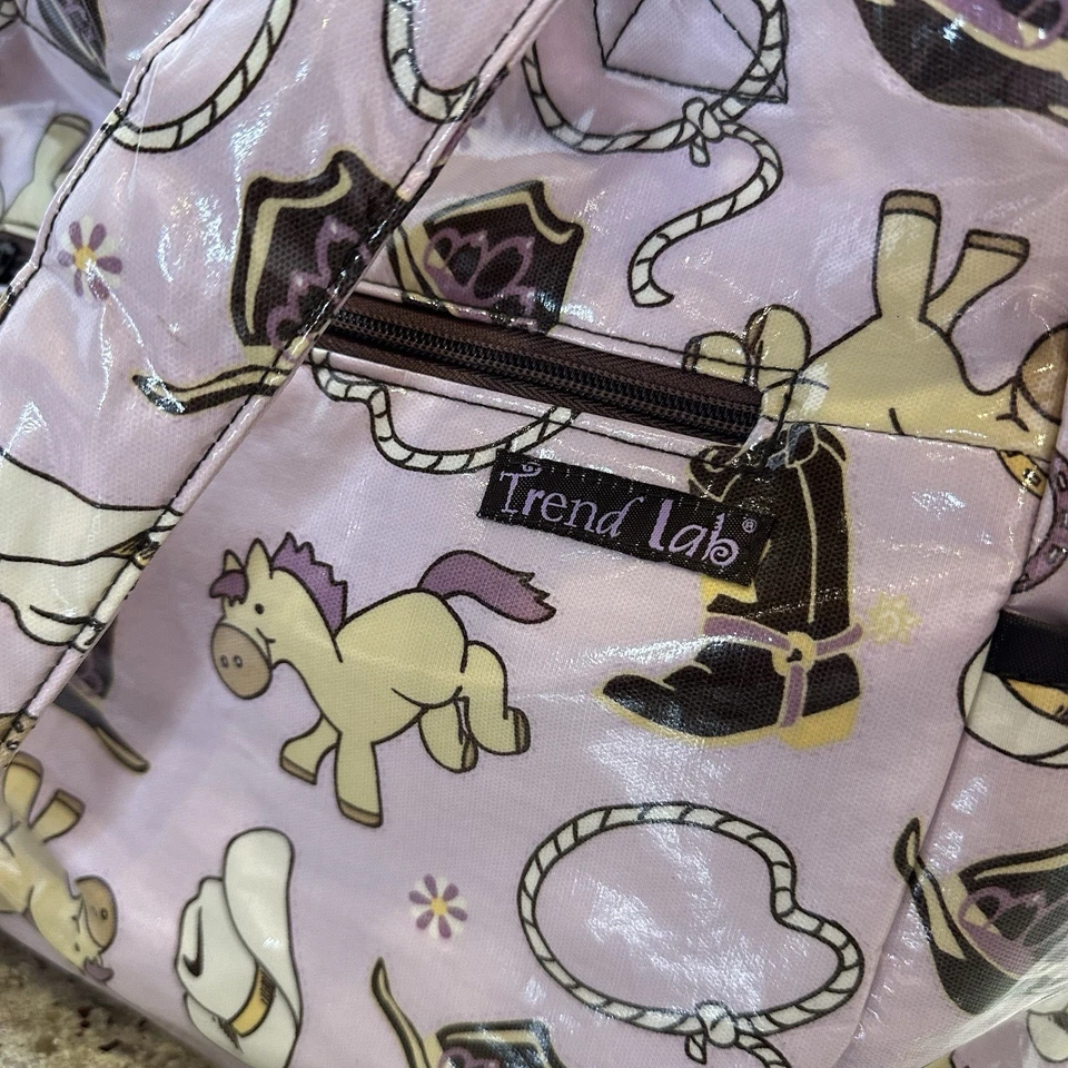 Trend Lab Rodeo Princess Tulip Tote Style Diaper Bag  NWOT - Image 2 of 4