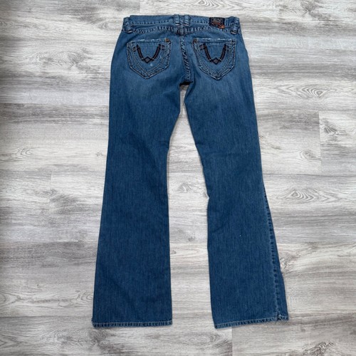 Lucky Brand Laurel Meggie Jeans Women's Size 10 Long Inseam Bootcut Denim - Picture 5 of 13
