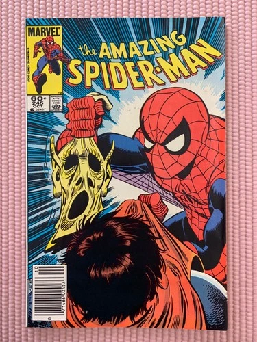 AMAZING SPIDER-MAN #245 -Oct 1983- VF 8.0 -1st Lefty Donovan as Hobgoblin &Death