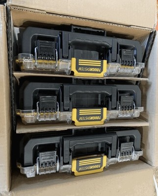 DEWALT TOUGHSYSTEM 2.0 6-Compartment Small Parts Organizer (3-PACK)