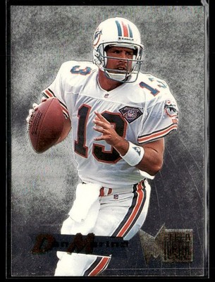 1995 Fleer Metal Silver Flasher Dan Marino #24