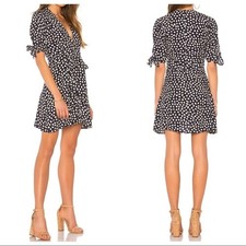 FAITHFULL THE BRAND Brigit Navy Floral Mini Dress