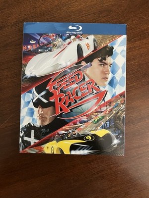 Speed Racer (Blu-ray w/ Slipcover, Warner Bros, 2010) Wachowski, 2008, Hirsch
